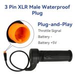 SHIQINHA Universal 3 Pin Twist Throttle for eBikes