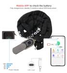 Waterproof 100CM Chain Lock with Key for Bikes