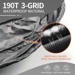 Hudamzky Waterproof eBike Battery Protective Bag Cover