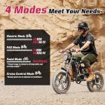 Windone E2X Full Suspension Electric Bike 28MPH