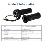 SHIQINHA Universal 3 Pin Twist Throttle for eBikes