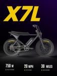 MACFOX X7L 750W Electric Bike for Commuting