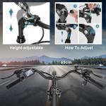 ANCHEER 48V Electric Bike for Commuters and Cruisers