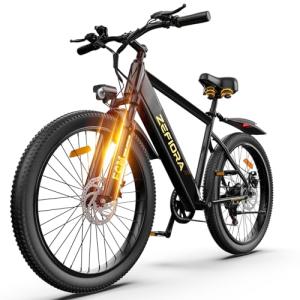 ZEFIORA 1500W Electric Mountain Bike for Adults