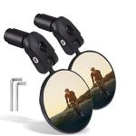 Bar End Bicycle Mirrors for Safe Riding