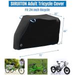 SIRUITON Heavy Duty Electric Tricycle Cover
