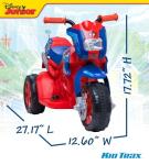 Kid Trax 6V Spiderman Ride-On Toddler Bike