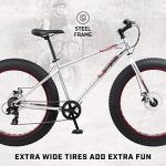 Men's Mangouste Malus Fat Tire eBike, Silver