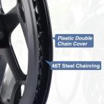 Prowheel 46T Crankset for City and E-Bikes