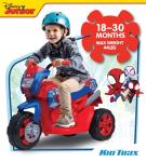 Kid Trax 6V Spiderman Ride-On Toddler Bike