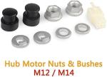 PurYupearl E-Bike Front Hub Motor Lock Nut Set
