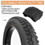 Heavy Duty 20x4 Fat Tires for E-Bikes