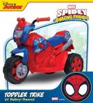 Kid Trax 6V Spiderman Ride-On Toddler Bike