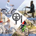 Prowheel 46T Crankset for City and E-Bikes