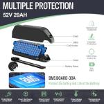 Varstrom 20Ah 52V Lithium Battery for eBikes