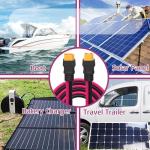 Zibee 12AWG 3.3FT XT60 Extension Cable