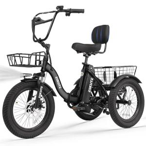 ESKUTE Folding Electric Trike with 1200W Motor