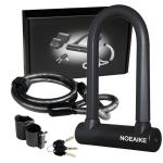 Heavy Duty U Lock with Security Cable and Keys