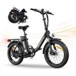 WINDHORSE 20" Foldable Electric Bike with Fat Tires