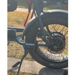 Foldable 90-Degree Universal Footrests for Electric Bikes