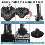 Extra Wide Noseless Bike Seat Cushion for Comfort