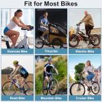 Extra Wide Noseless Bike Seat Cushion for Comfort