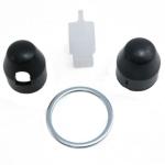 Meuey Lyot Electric Bicycle Wheel Lock Nuts E-Bike Hub Motor Mounting Screw Set M14 bass Bike hub nut Bike Safety Washers Motor Axle Bolt for Electric Bike Scooter 1 Set