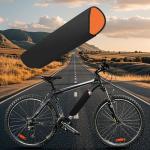 1P-Large Size EBike Battery Cover Waterproof, Bicycle Frame Battery Protector Cover - Neoprene Dustproof Battery Sleeve for Cold Weather, Extend Battery Life
