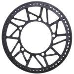 PROWHEEL Universal Bike Chainring,52T/54T/56T/58T/60T BCD 130mm CNC Laser Engraving Bike Chainring with Chain Guard for 6 to 12 Speed MTB,EBike,Road Bike,City Bike,Folding Bike,Cargo