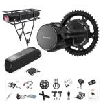 BAFANG BBS02 48V 750W Mid Drive Kits Mid Motor Ebike Conversion Kits with Chainring Wheel and LCD Display(No Battery)