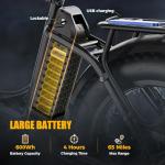 Heybike Ranger Electric Bike for Adults, 28 MPH Folding Ebike