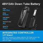 YS YOSE POWER Waterproof Ebike Conversion Kit with Battery Electric Bike 26in Rear Wheel Hub Motor Kit 48V 500W Electric Bike Kit Brushless Cassette Engine