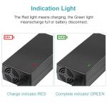 54.6V 2A Electric Charger for 48v Fast and Safe Charging of 13S Li-ion Battery