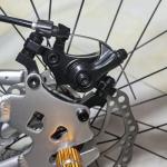 Bike Disc Brake Kit,Bike Front and Back Disc Brake Kit-Calipers,2 Pcs Stainless Steel 160 mm Rotors&Cable&Brake Lever&A pair of bicycle brake levers&fixing screws,BB7（Black）