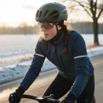 Favoto Adult Bike Helmet for Men & Women, Lightweight Cycling Helmet with Adjustable Fit, Sleek Streamlined Design, Road Commuter & Mountain Riding, Green