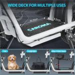 Caroma 819W Foldable Electric Scooter Adults, 20" Fat Tire Electric Bike with 500Wh Battery, Up to 30Miles & 20MPH, Adult Electric Bicycles for Commuting with Basket&Adjustable Seat