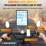 Skeri Electric Tricycle for Adults, 750W(Peak 1350W) Motor Etrike, 20"x4" Folding Fat Tire Electric Trike, 48V13Ah Battery, 3-Wheel Electric Bike, Front & Rear Basket & Differential, Classic Black