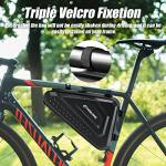 H HAILONG 48V 20Ah Battery Power Pack with Waterproof Triangle Bag & 4A Fast Adapter, 1000W Battery for 250W-1500W Motors, 3-Prong XLR Connector, Fits Mountain/Road Bi-kes, 12x7.5x3.6 Inch