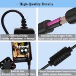 Suptopone Electric Bike Charger 48V for Lectric Ebike, 54.6V 2A Ebike Battery Charger for 48V Lithium Battery, Electric Bicycle Power Adapter with DC2.1 Jack Connector