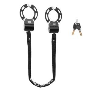 ROCKBROS Bike Lock Scooter Lock 23.4-Inch Heavy Duty Anti-Theft Chain Lock with Key E-Bikes Accessories
