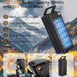 LGLRTD Electric Bike for Adults,Folding Ebike,20MPH,20+ Miles,14inch Mini E Bikes for Adults