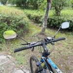 Homieway 2PCS Bike Mirrors for Handlebar Mount, Bike Rear View Mirror, HD Glass Bicycle Mirrors for E-bike, Mountain Bike, City Bikes & Scooter (Left&Right 0.87-0.98")