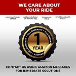 Fincci Pair 26x4.0 Fat Bike Tires - Big 26 inch Bike Tires, 100-559 - 30 TPI - Foldable 26x4 Fat Tire for Cycling on Mountain, Road, Hybrid, Dirt Bike, Street Tires for Ebike - 26er MTB Accessories