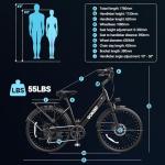 GOKEEP Electric Bike for Adults,1000W Peak Power,Up to 75 Miles 20MPH,26" Electric Mountain Bike with 499Wh Removable Battery,7-Speed,Adjustable Stem and Front Fork Suspension