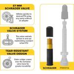 Ultraverse 27.5" Bike Inner Tubes 27.5 x 1.75, 1.95, 2.10, 2.125 – Butyl Rubber Bicycle Tubes with Schrader Valve – Compatible with Mountain, Cruiser, City & E-Bikes – Set of 2