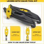 Ultraverse 27.5" Bike Inner Tubes 27.5 x 1.75, 1.95, 2.10, 2.125 – Butyl Rubber Bicycle Tubes with Schrader Valve – Compatible with Mountain, Cruiser, City & E-Bikes – Set of 2