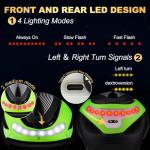 Favoto CPSC Certified Bike Helmet with LED Signals