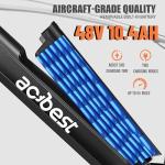 ACTBEST Core Electric Bike for Adults - Peak 1200W Brushless Motor Mountain Ebike,500Wh Removable Built in Battery Up to 55 Miles, 27.5X2.1 Tire Step Over Bicycle, Commute E Bikes with 7 Speed,B