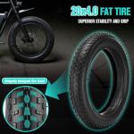 20x4 Fat Tires Set for eBikes and MTBs