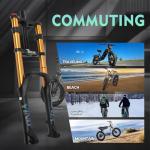 BUCKLOS 20" Fat Tire E-Bike Suspension Fork